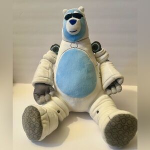 Salesforce Cloud Logo Plush Polar Bear Robot Astronaut Stuffed Animal Blue White
